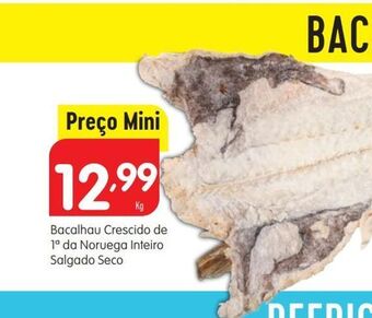 Minipreço Bacalhau promoção