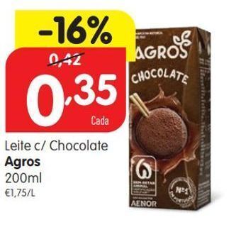 Minipreço Achocolatado agros promoção