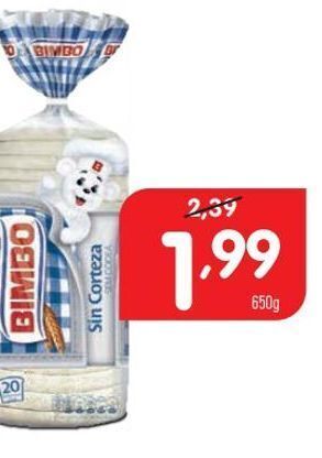 Minipreço Pão sem casca bimbo promoção