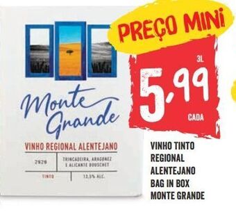 Minipreço Vinho tinto promoção
