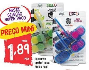 Minipreço Pastilhas para wc promoção