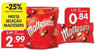 Minipreço Chocolates maltesers promoção