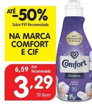 Minipreço Amaciador comfort promoção