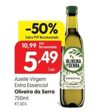 Minipreço Azeite extravirgem oliveira da serra promoção