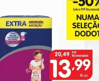 Minipreço Fraldas dodot promoção