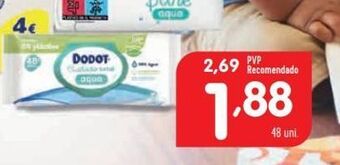 Minipreço Toalhas umedecidas dodot promoção