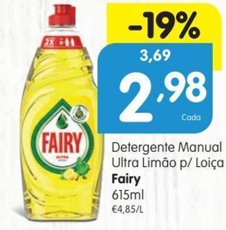 Minipreço Detergente lavalouça fairy promoção