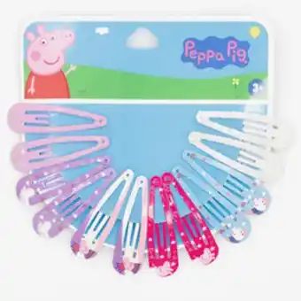 Claire's Peppa pig™ snap hair clips wheel - 12 pack promoção