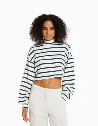 Bershka Camisola cropped promoção