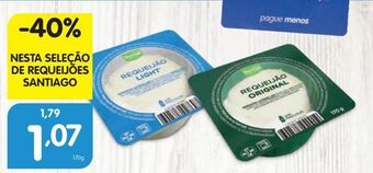 Minipreço Requeijão santiago promoção