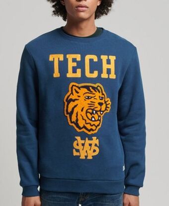 Superdry Vintage collegiate crew sweatshirt promoção
