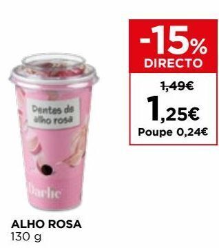 El Corte Inglés Alho promoção