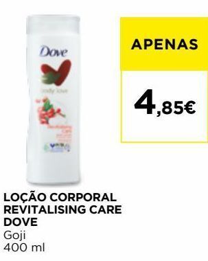 El Corte Inglés Loção hidratante dove promoção