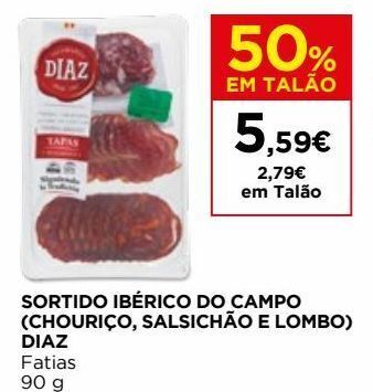 El Corte Inglés Chouriço promoção