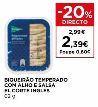 El Corte Inglés Peixe el corte inglés promoção