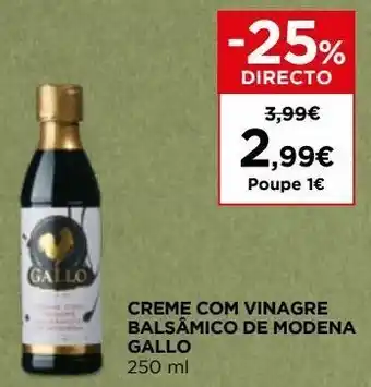 Vinagre balsâmico gallo