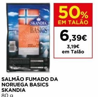 El Corte Inglés Salmão fumado promoção
