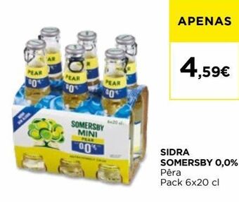 El Corte Inglés Sidra somersby promoção