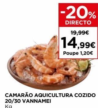 El Corte Inglés Camarão promoção