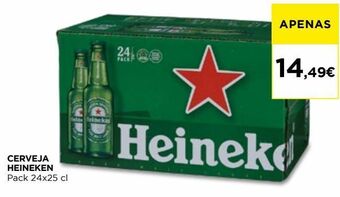 El Corte Inglés Cerveja heineken promoção