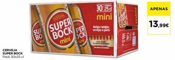El Corte Inglés Cerveja super bock promoção