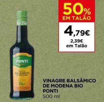 El Corte Inglés Vinagre balsâmico ponti promoção