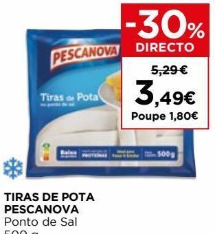 El Corte Inglés Frutos do mar pescanova promoção