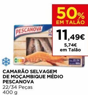 El Corte Inglés Camarão pescanova promoção