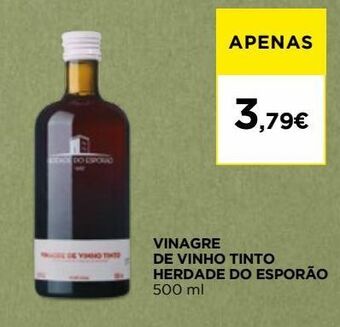 El Corte Inglés Vinagre de vinho promoção