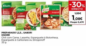 Temperos preparados knorr