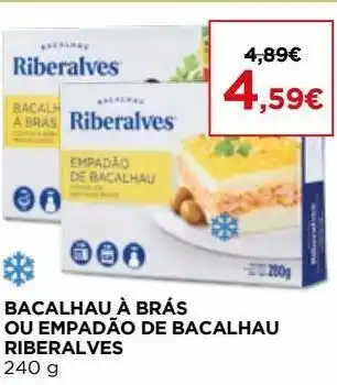 El Corte Inglés Bacalhau à brás riberalves promoção