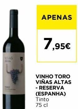 El Corte Inglés Vinho tinto promoção