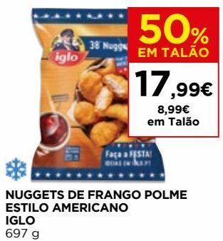 El Corte Inglés Nuggets de frango iglo promoção