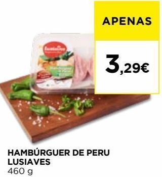 El Corte Inglés Hamburguer de perú lusiaves promoção