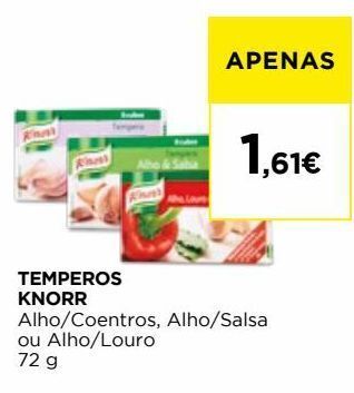 El Corte Inglés Temperos knorr promoção