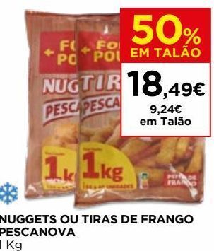 El Corte Inglés Nuggets de frango pescanova promoção