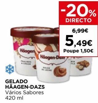 Gelados häagen-dazs