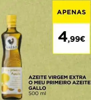 El Corte Inglés Azeite extravirgem gallo promoção