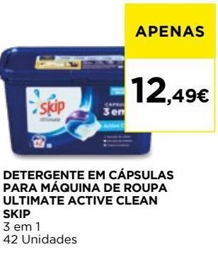 El Corte Inglés Detergente em cápsulas skip promoção