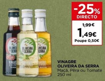 El Corte Inglés Vinagre oliveira da serra promoção