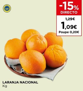 El Corte Inglés Laranja promoção