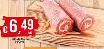 GidaCarnes Supermercados Rolo de carne Picada 1kg promoção