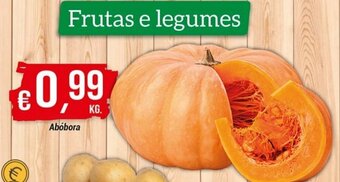 GidaCarnes Supermercados Abóbora promoção