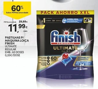 Pastilhas p/ Máquina Loiça Finish