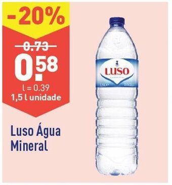 ALDI Água luso promoção