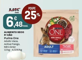 Intermarché Ração para cães purinaone promoção