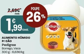 Intermarché Ração para cães pedigree promoção