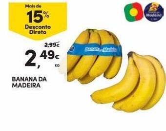 Continente Bom dia Banana promoção