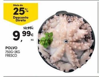 Continente Bom dia Polvo promoção