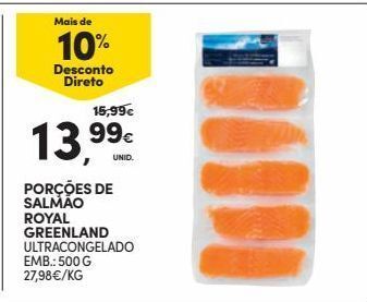 Continente Bom dia Salmão promoção
